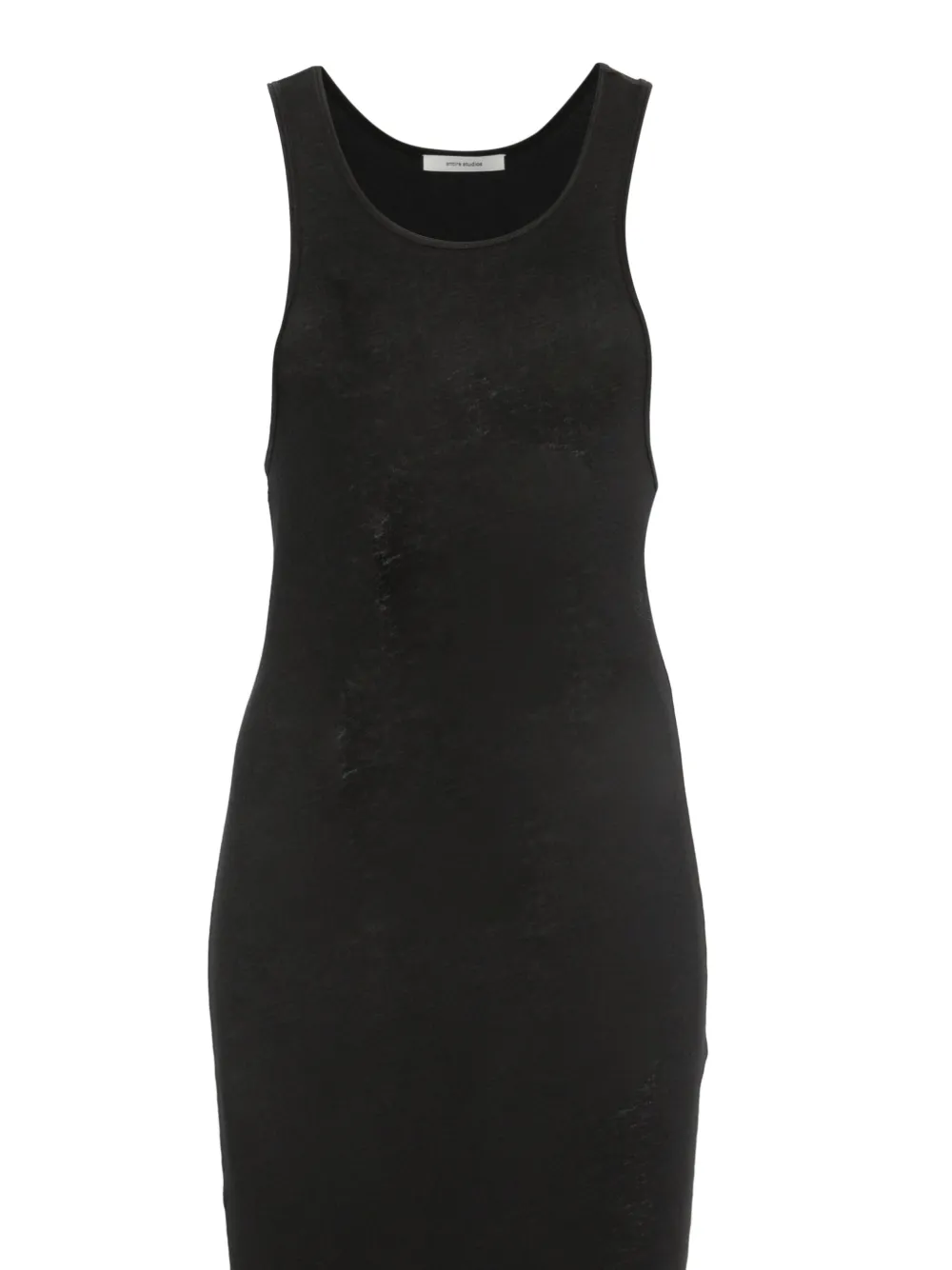  Entire Studios Racerback Maxi Dress - Black 