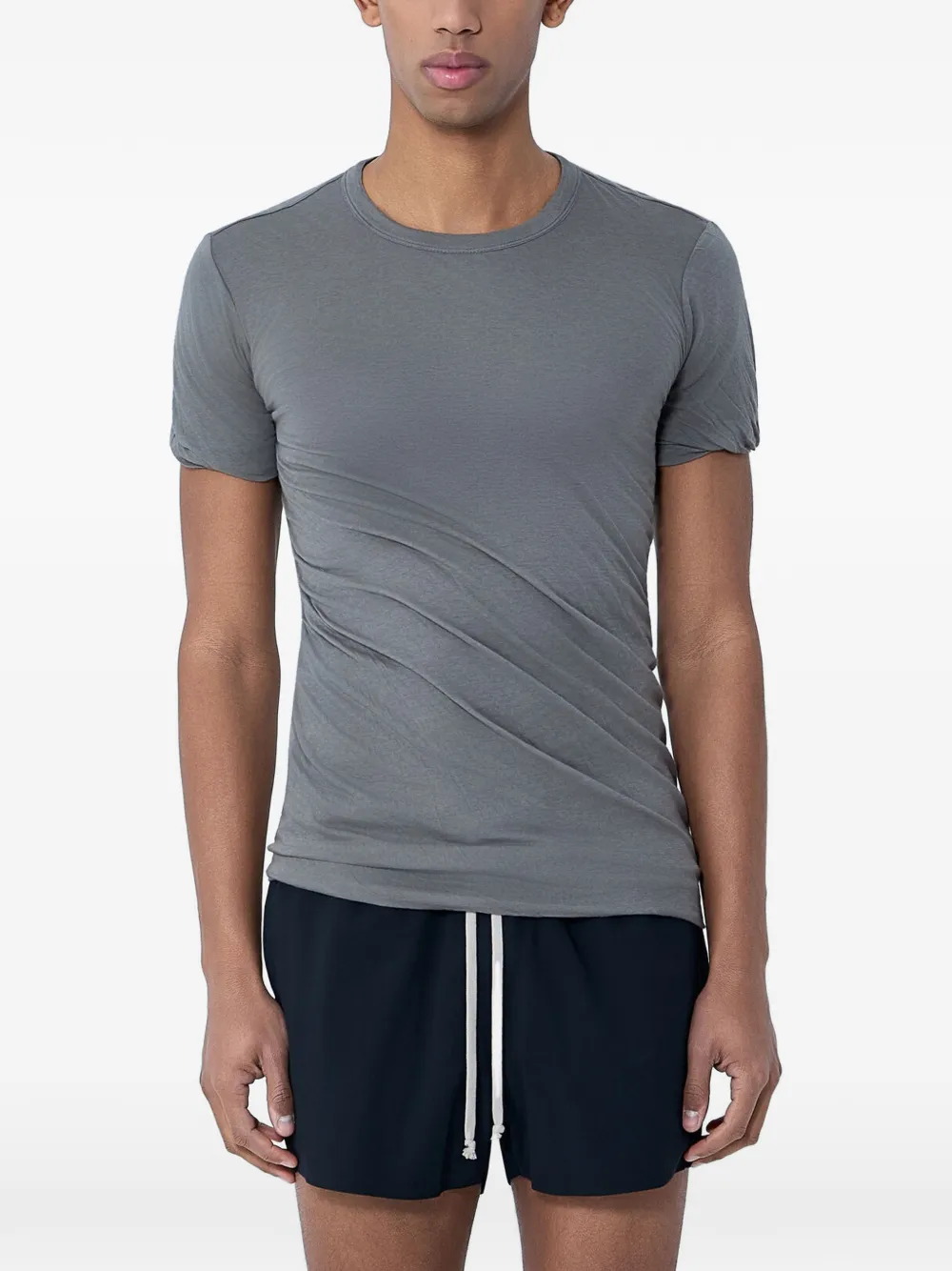 Rick Owens crew-neck T-shirt - Grigio
