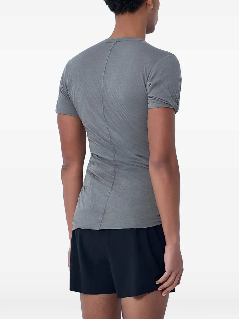 Rick Owens T-shirt met ronde hals Grijs