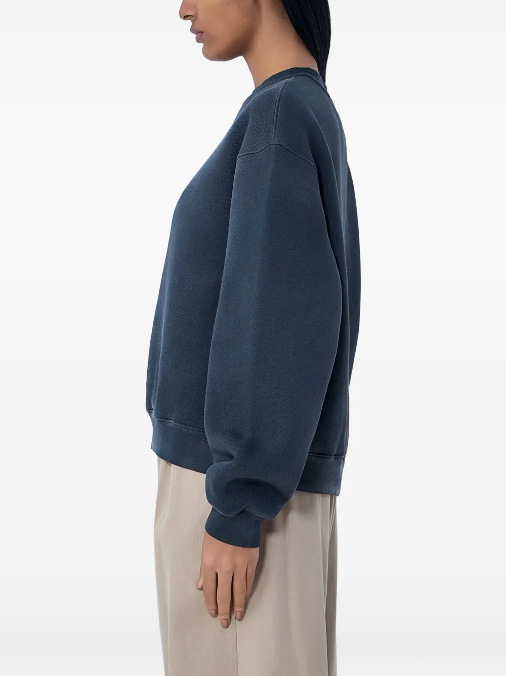  Alexander Wang Embroidered-logo Sweatshirt - Grey 