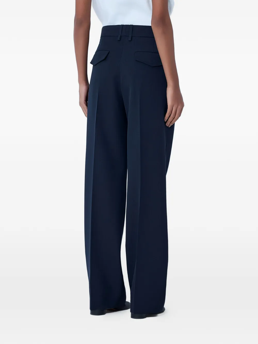 Jil Sander Plooibroek Blauw