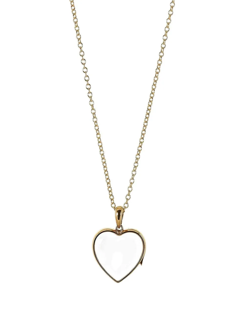 Loquet Heart locket necklace - Oro