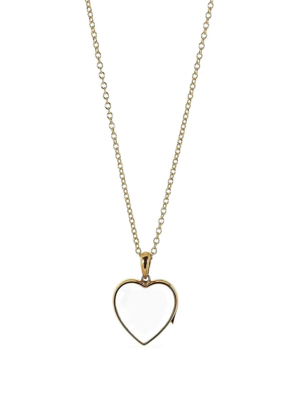 Loquet Heart locket necklace - Oro