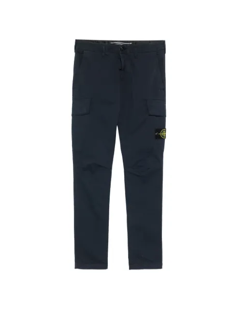 Stone Island logo-patch cargo pants