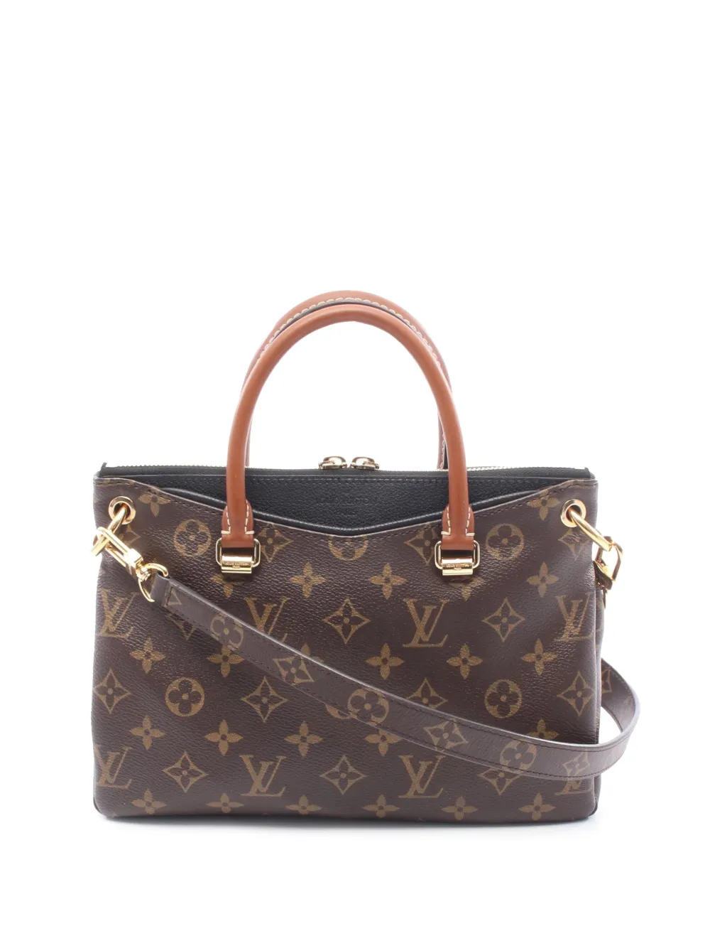 Louis Vuitton Pre-Owned 2015 Monogram Pallas BB satchel - Marrone