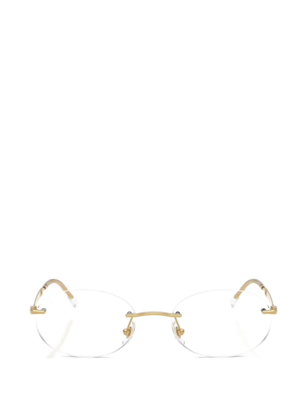 Ray-Ban oval-frame glasses - Oro