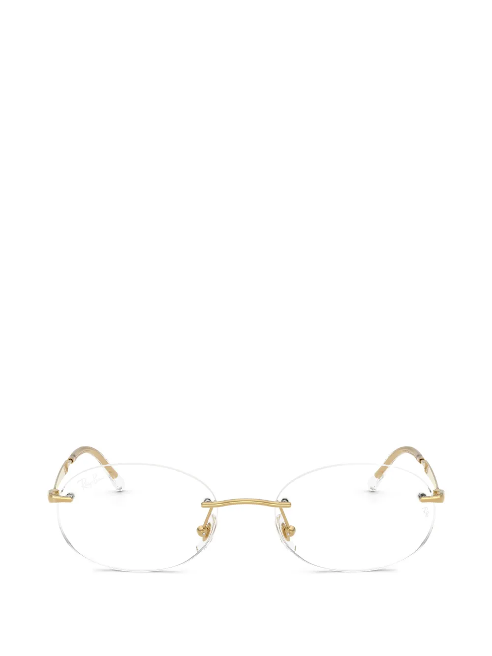 Ray-Ban oval-frame glasses - Oro