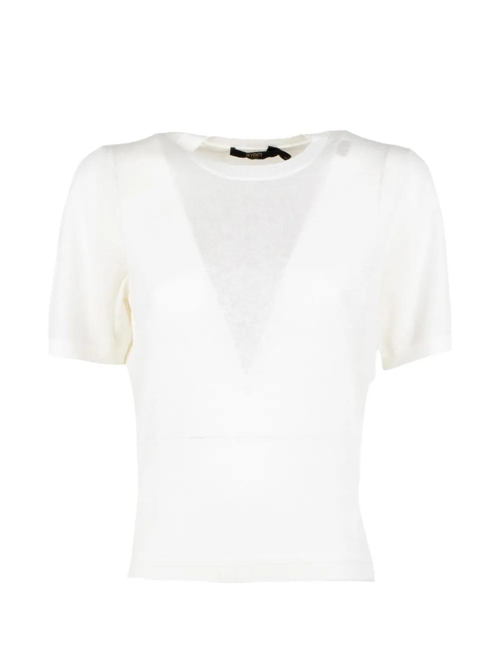 Seventy short-sleeve round-neck T-shirt - Toni neutri