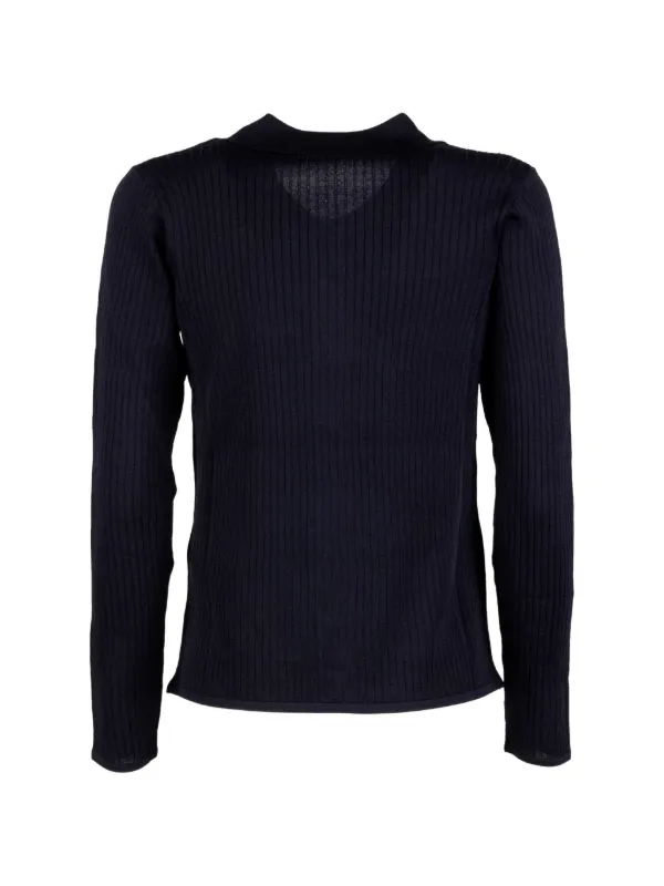 Seventy ribbed-knit Cardigan | Blue | FARFETCH