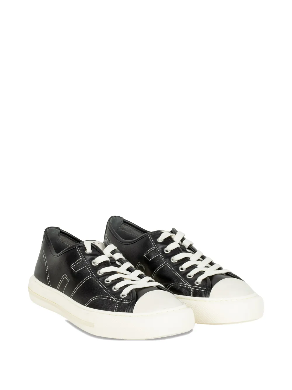 Hogan Rebel sneakers met contrasterend stiksel Zwart