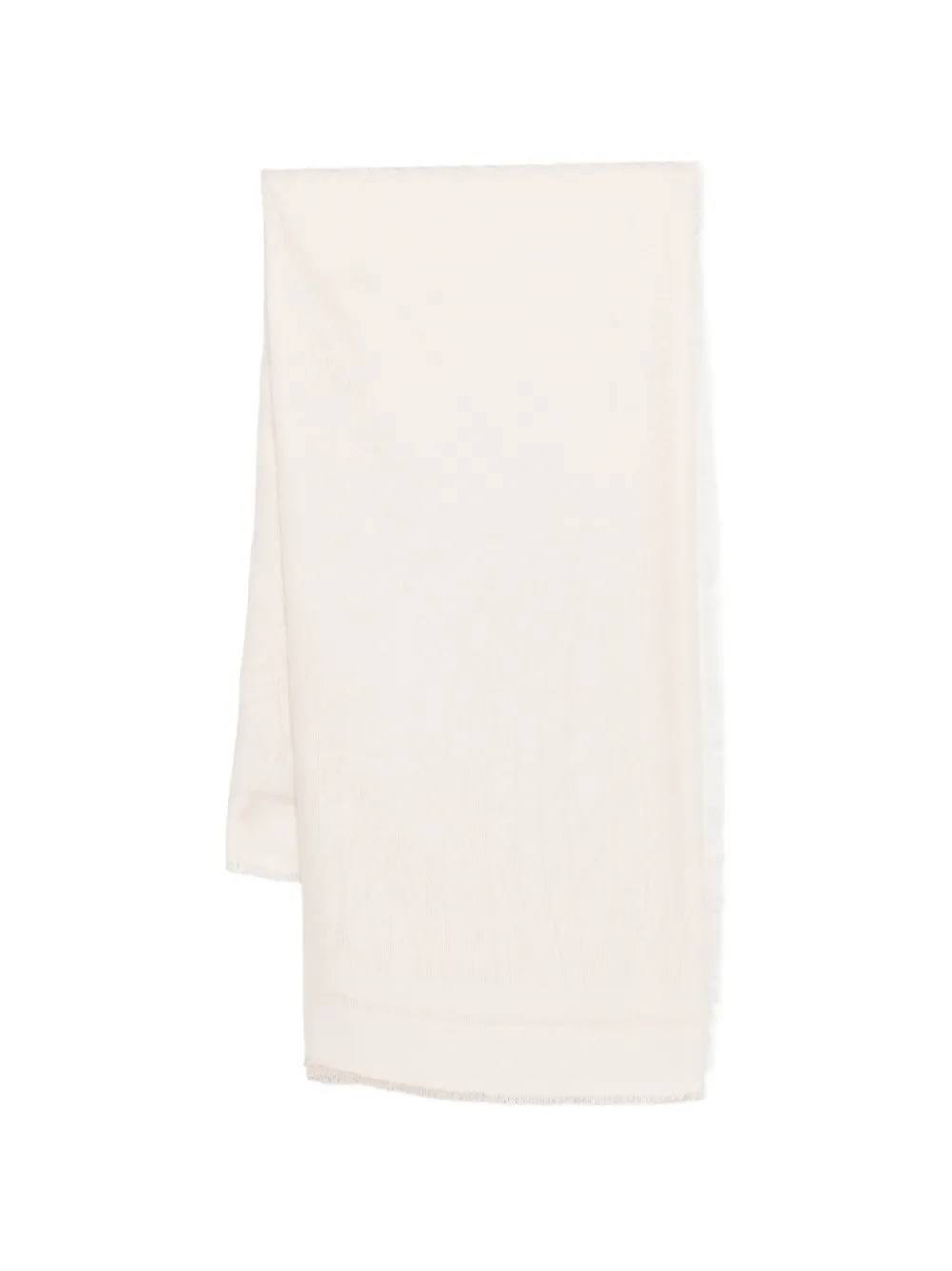 Elisabetta Franchi geometric scarf - Toni neutri