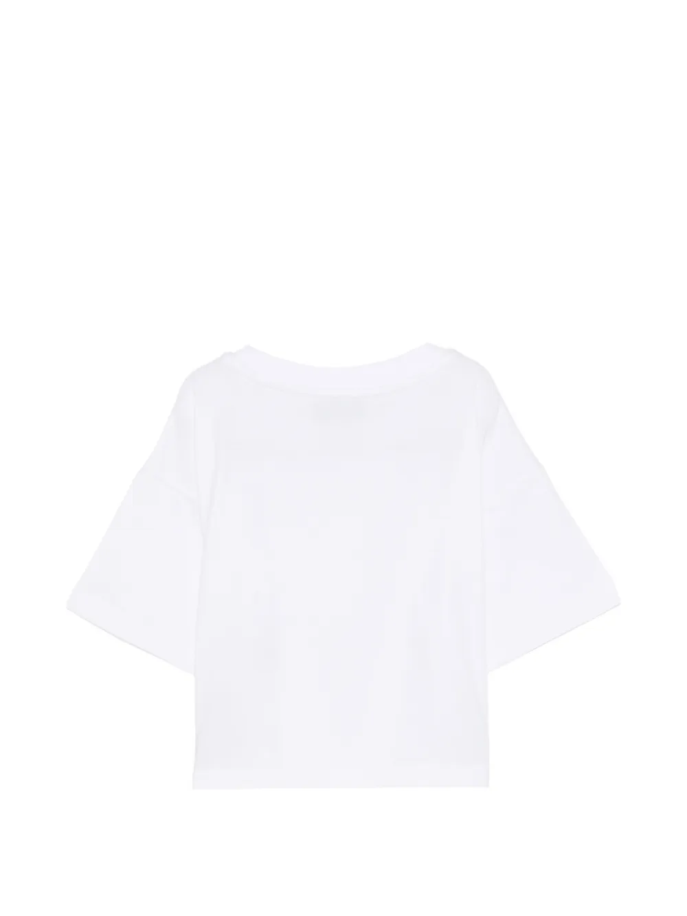 Moschino Kids T-shirt met print Wit