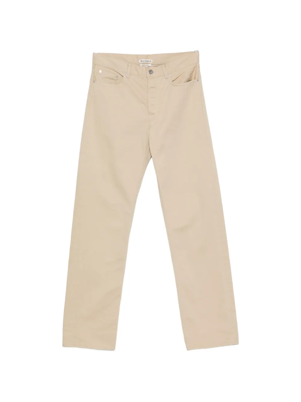 JW Anderson straight-leg jeans - Toni neutri