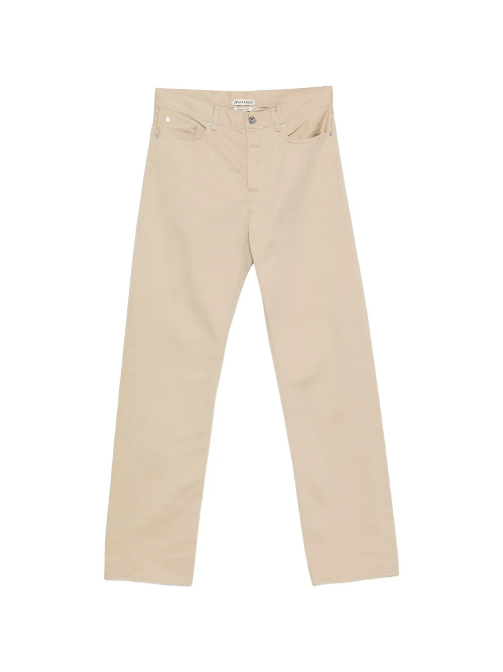 JW Anderson straight-leg jeans - Toni neutri