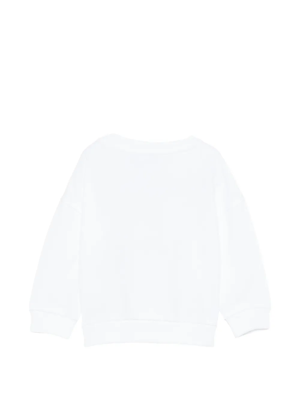 Moschino Kids Sweater met teddybeerprint Wit