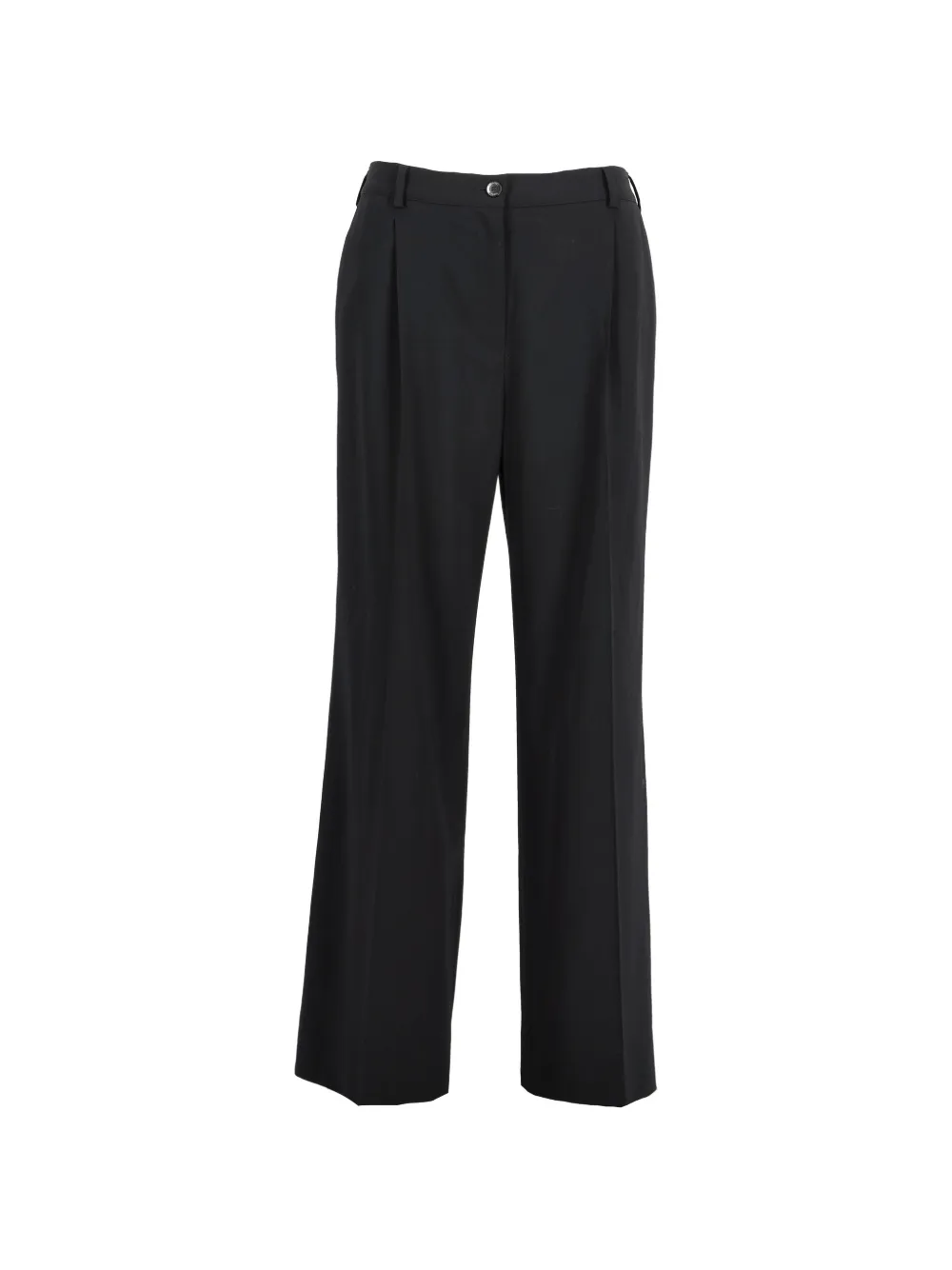 CHANEL Pre-Owned buttoned palazzo pants - Nero