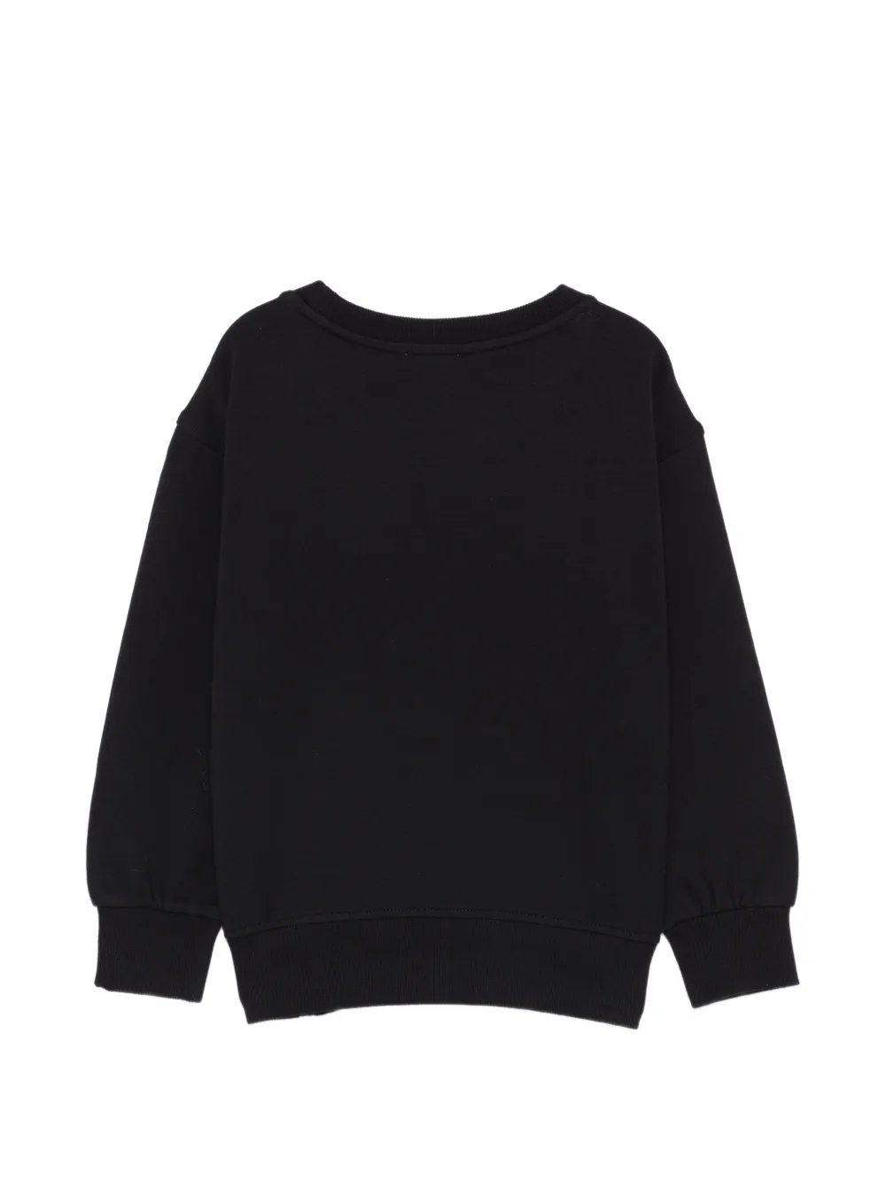 Moschino Kids Sweater met teddybeerprint Zwart