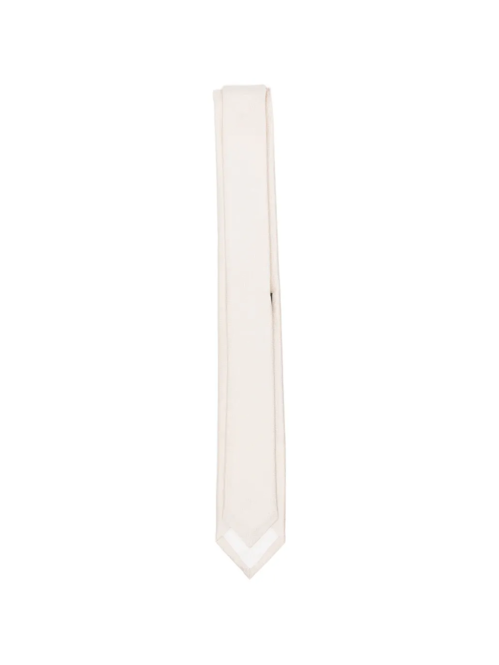Emporio Armani Kids Getextureerde stropdas Beige