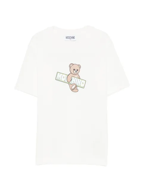 Moschino Kids テディベア Tシャツ