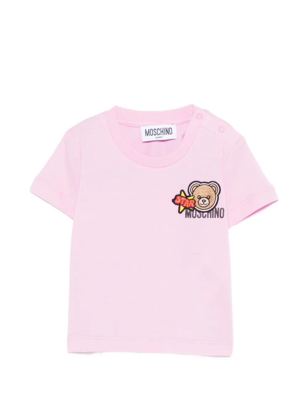 Moschino Kids cotton T-shirt - Rosa