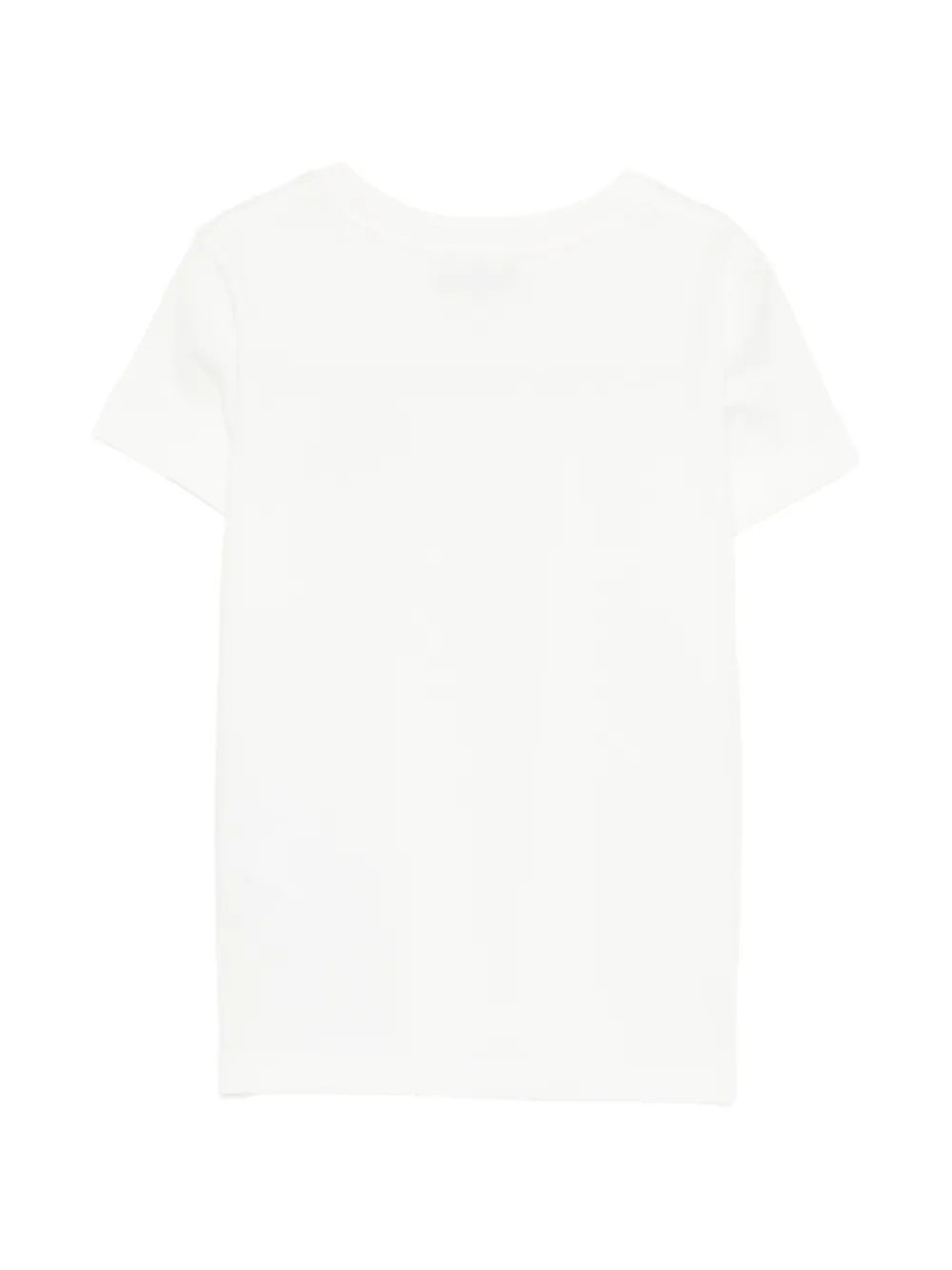 Moschino Kids T-shirt met grafische teddyprint Wit