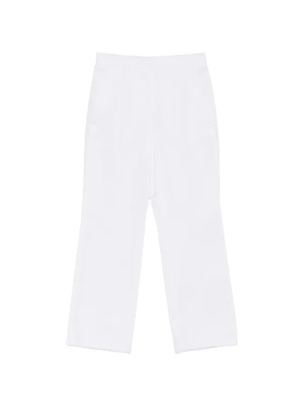 Giambattista Valli Cropped Trousers in White