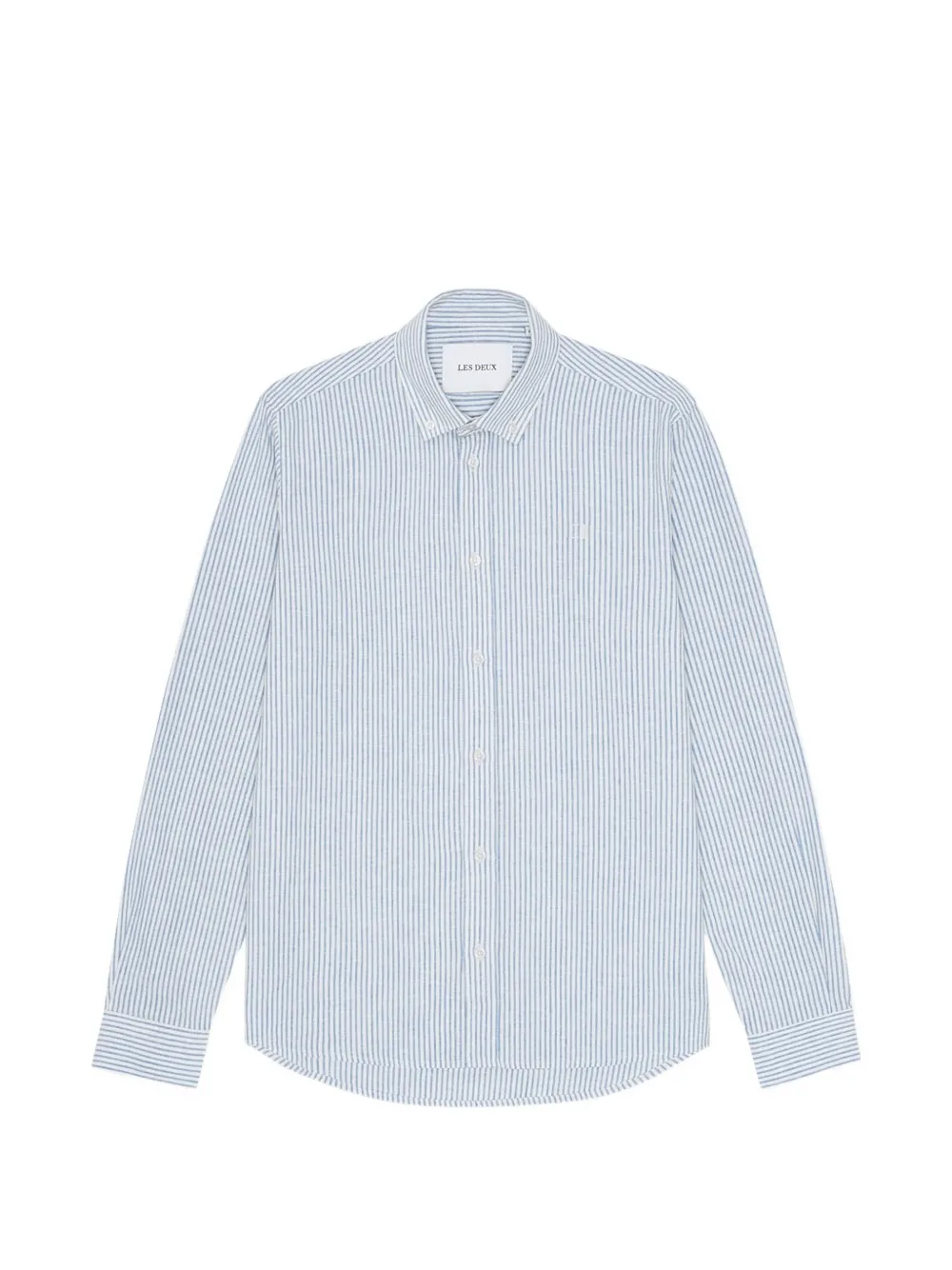Les Deux Konrad striped shirt - Blu