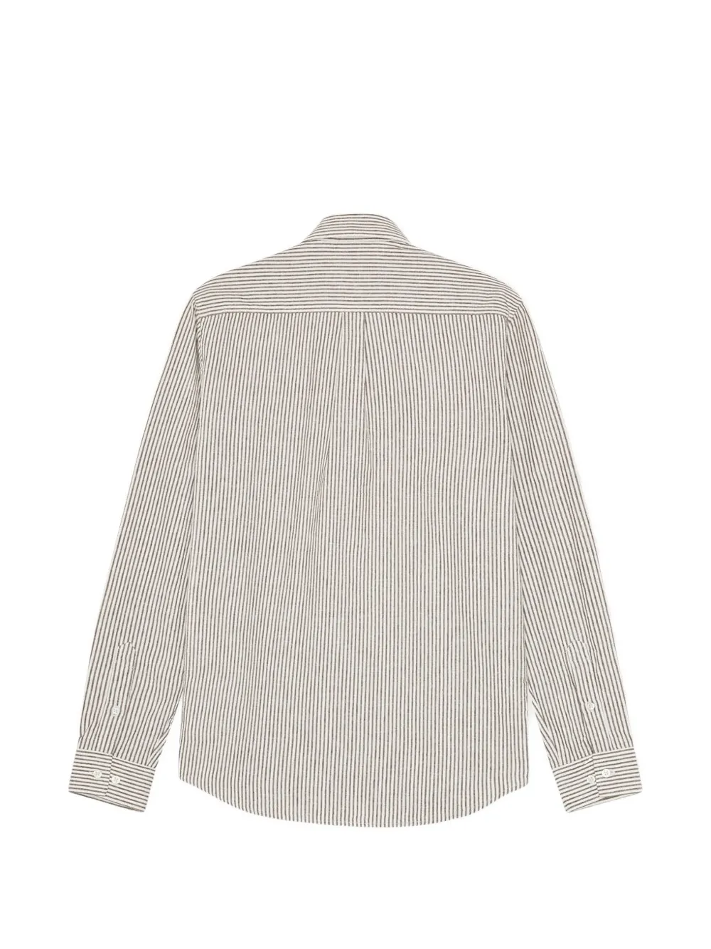 Les Deux Konrad gestreept overhemd Beige