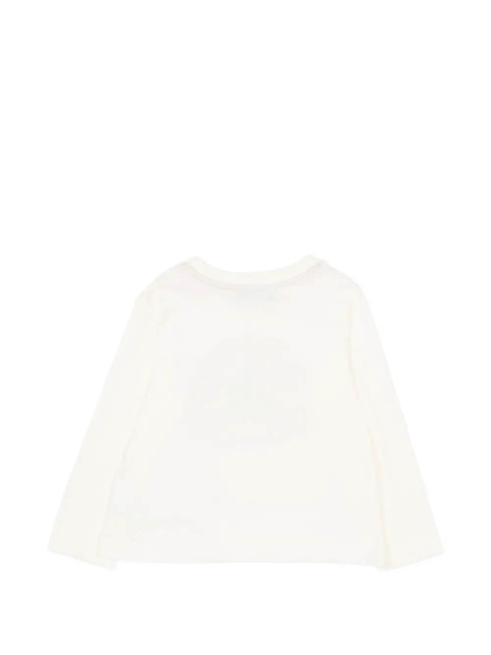 Monnalisa T-shirt met grafische print Beige