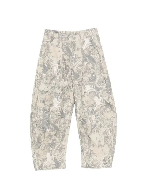 adidas camouflage-pattern cargo pants