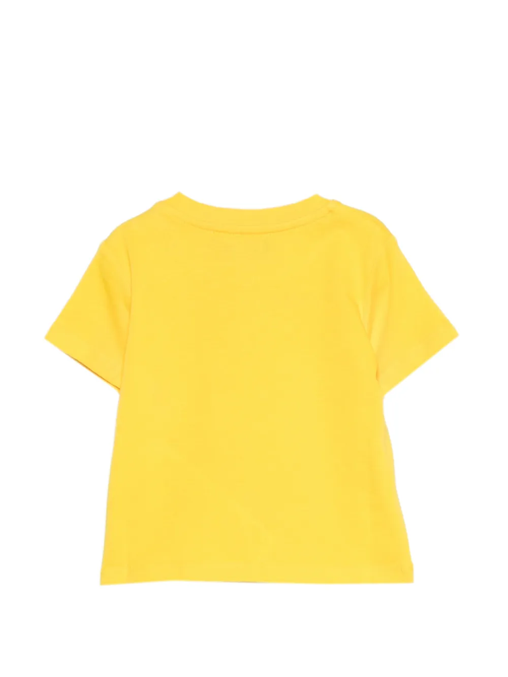 Moschino Kids T-shirt met beerprint Geel