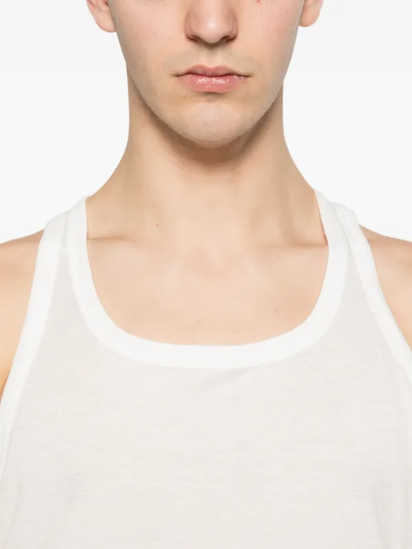 Rick Owens DRKSHDW ルーズフィット タンクトップ | ホワイト