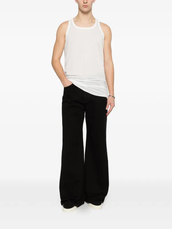 Rick Owens DRKSHDW ルーズフィット タンクトップ | ホワイト