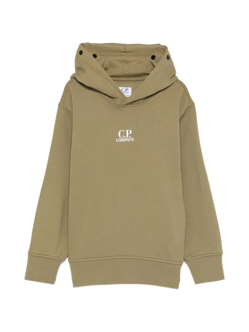 C.P. Company Kids long-sleeved hoodie - Verde