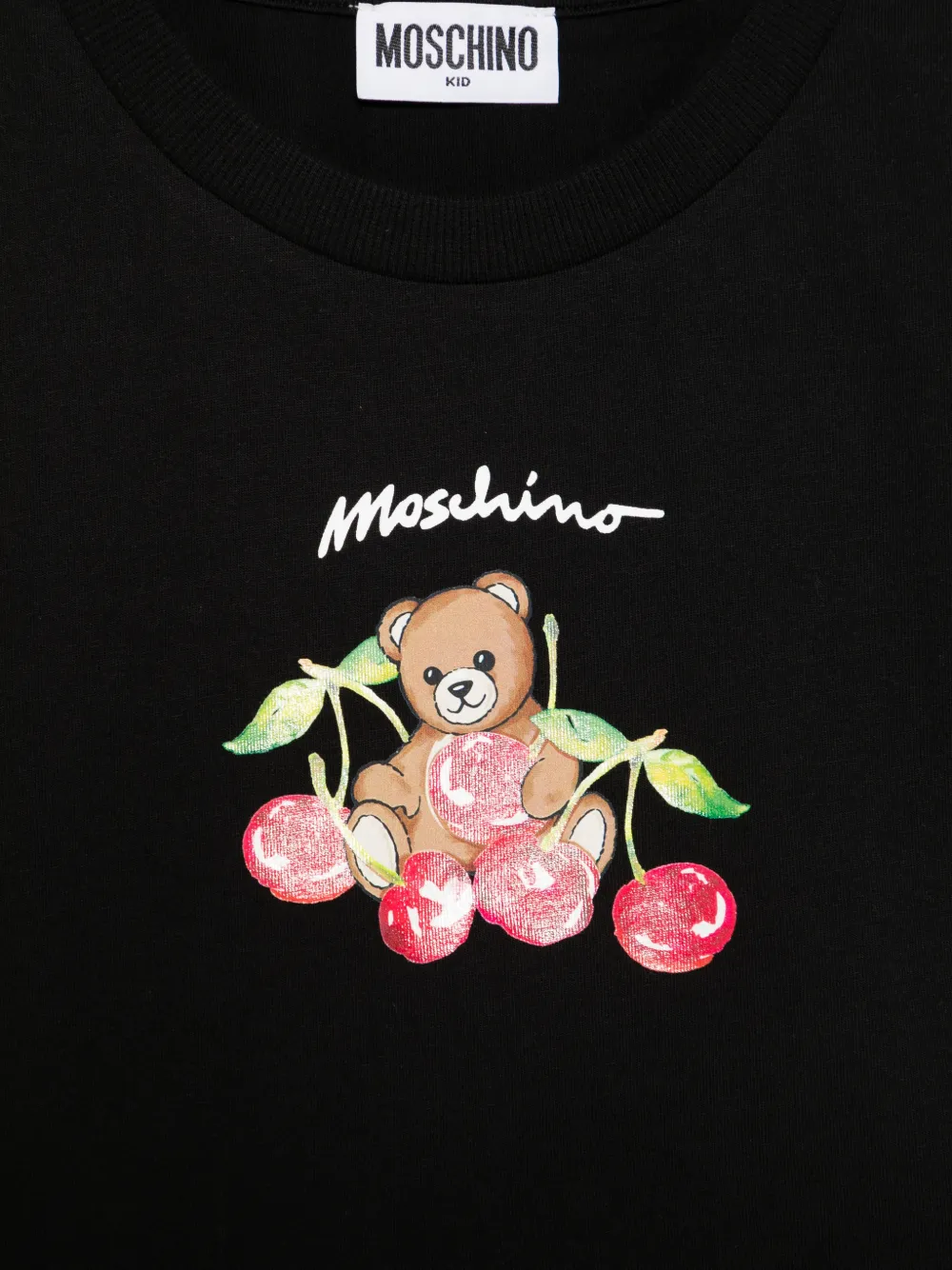 Moschino Kids Shorts set met print Zwart