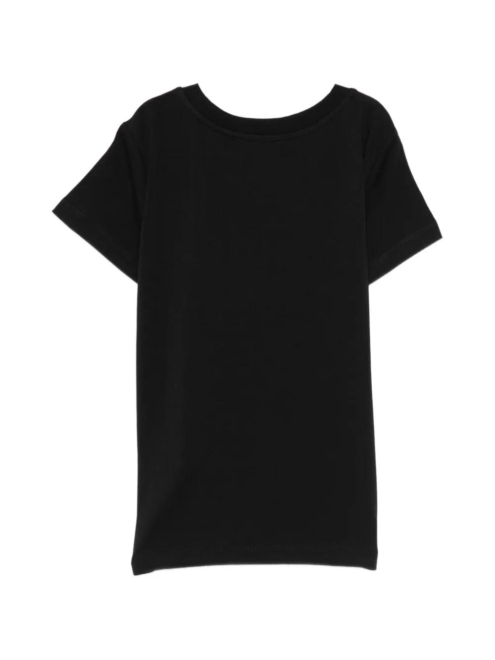 Moschino Kids T-shirt verfraaid met logo Zwart