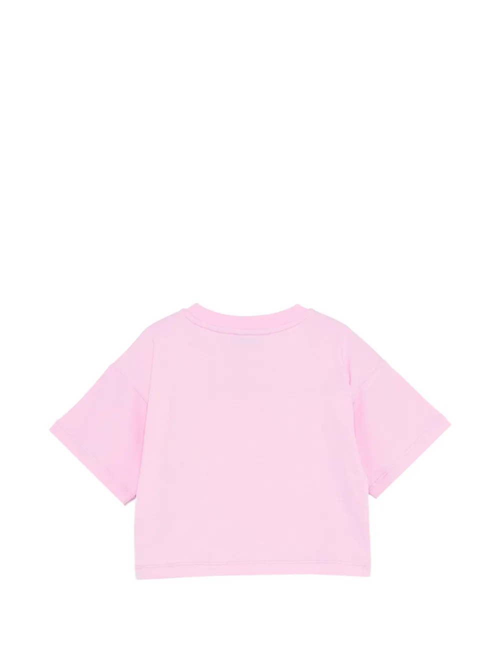 Moschino Kids Teddy Cherry T-shirt Roze