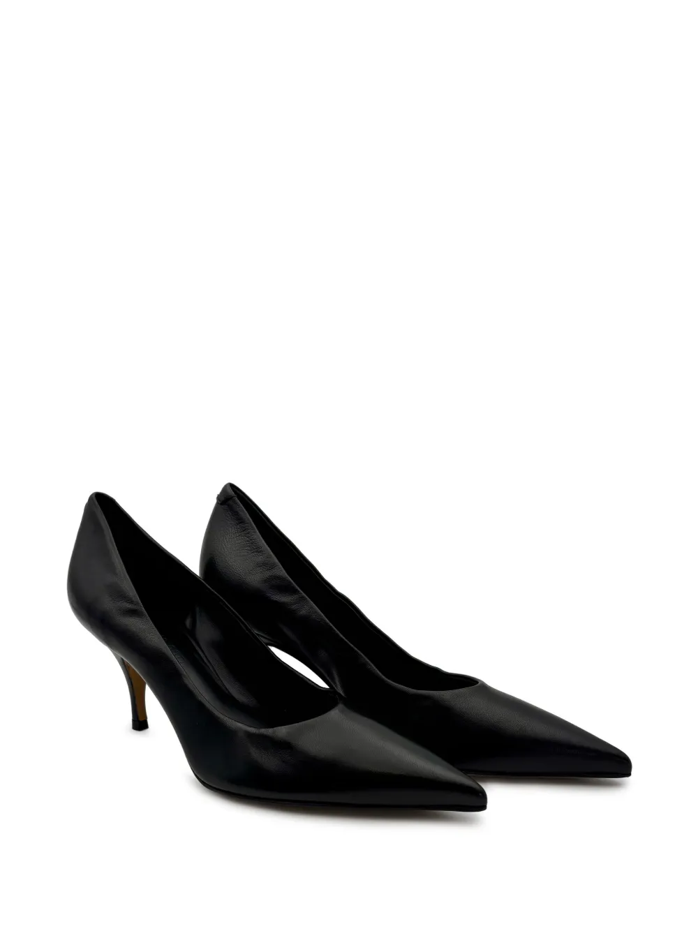  Guglielmo Rotta Pointed Pumps - Black 