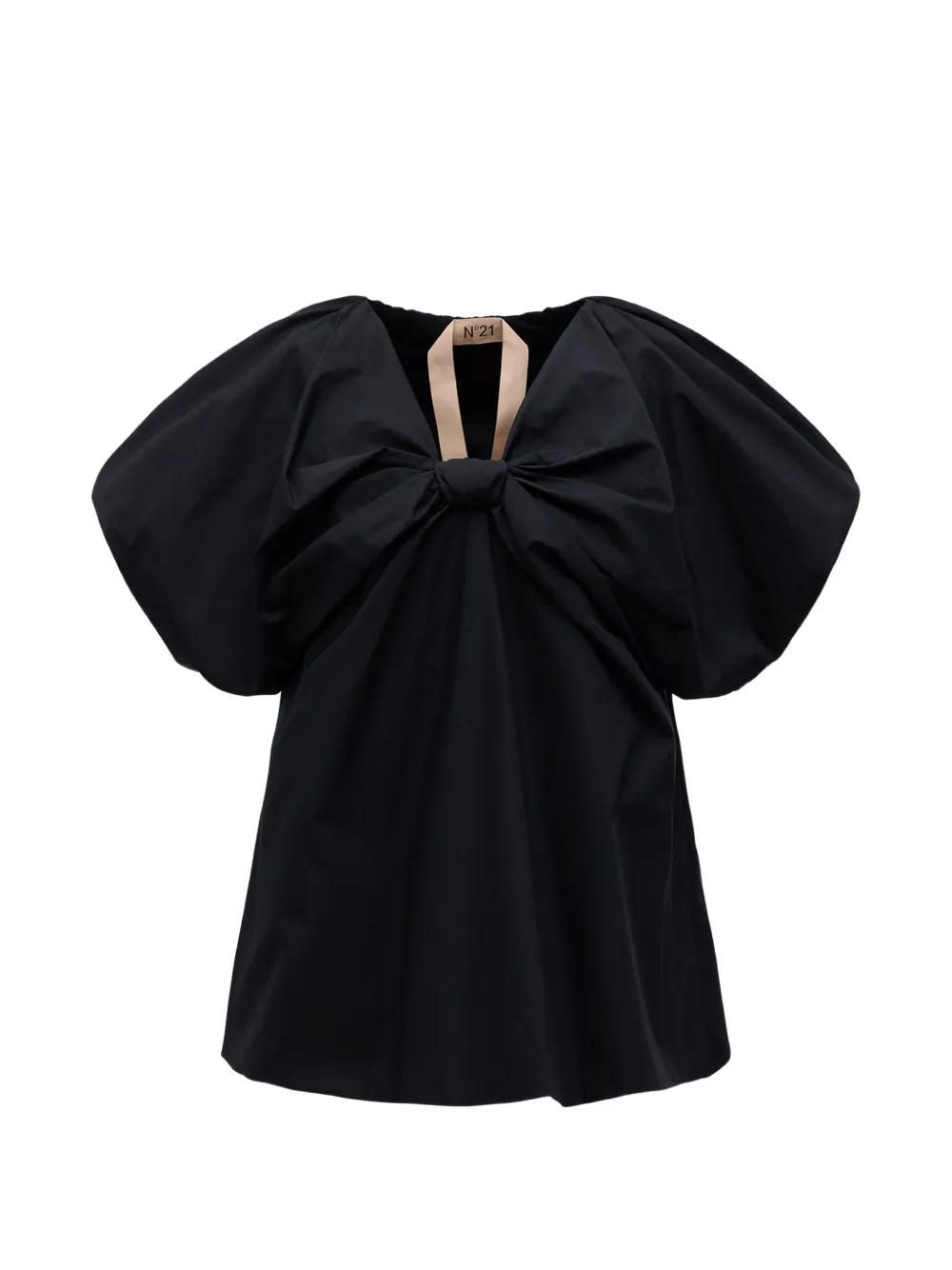 Nº21 bow blouse - Nero