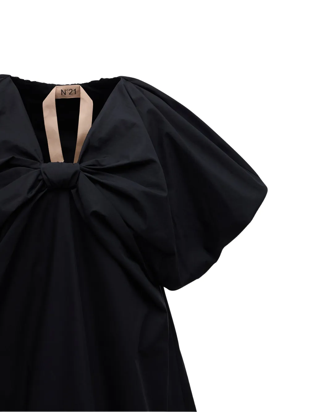  Nº21 Bow Blouse - Black 