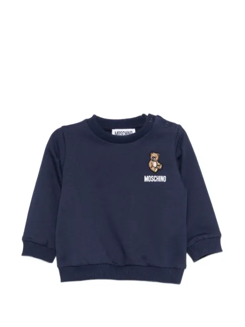Moschino Kids sudadera con motivo Teddy Bear