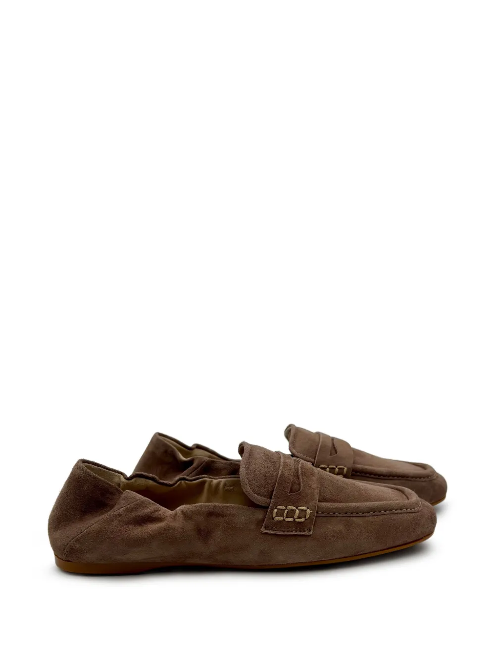  Guglielmo Rotta Penny Loafers - Brown 