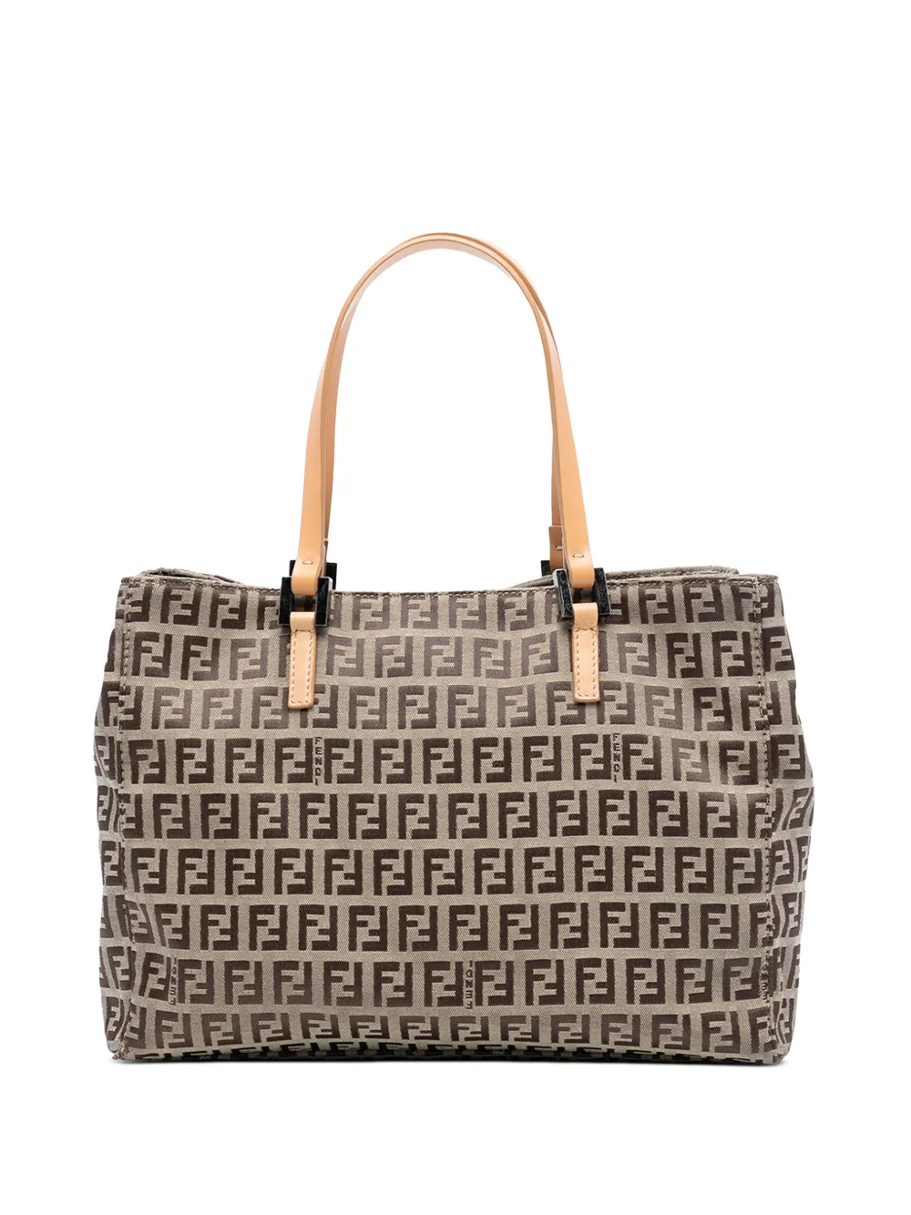 Fendi Pre-Owned 2000-2010 Zucchino Canvas tote bag - Marrone