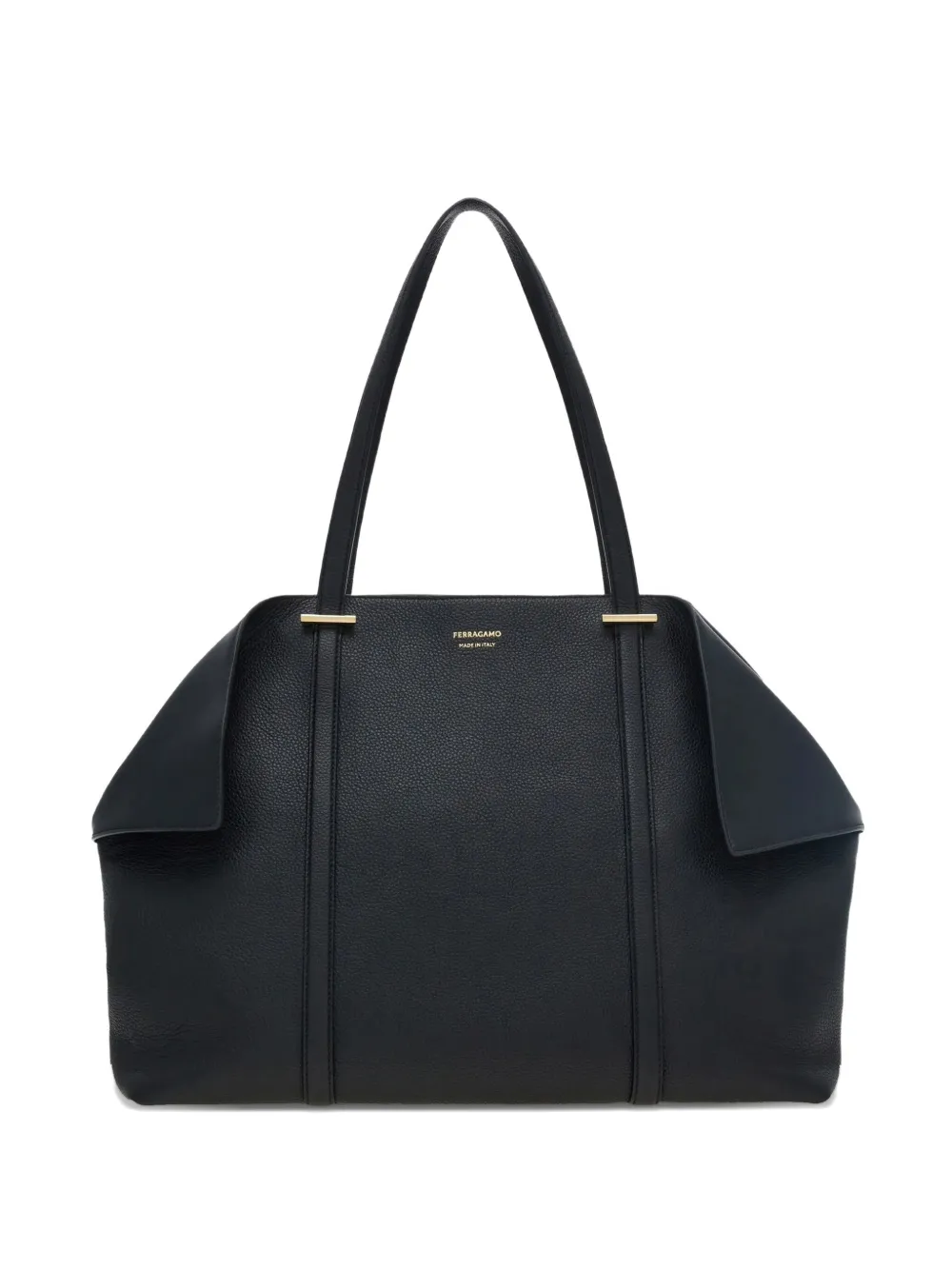 Ferragamo gold-tone tote bag - Nero