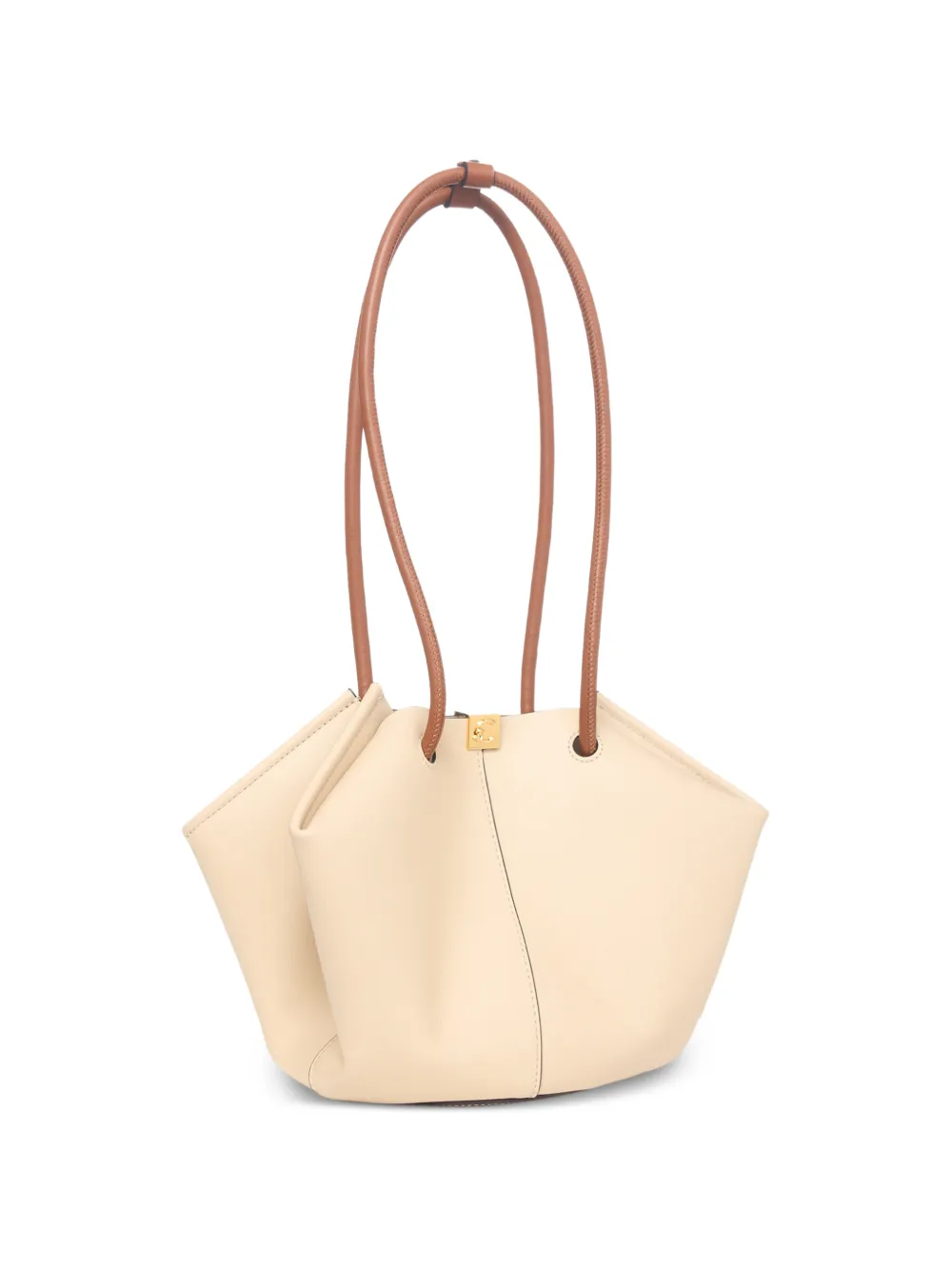 Coccinelle leather shoulder bag - Toni neutri