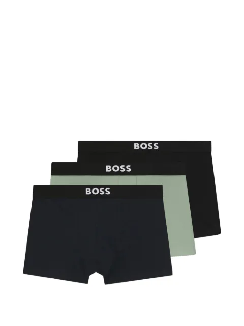 BOSS cotton boxer briefs (set of three)