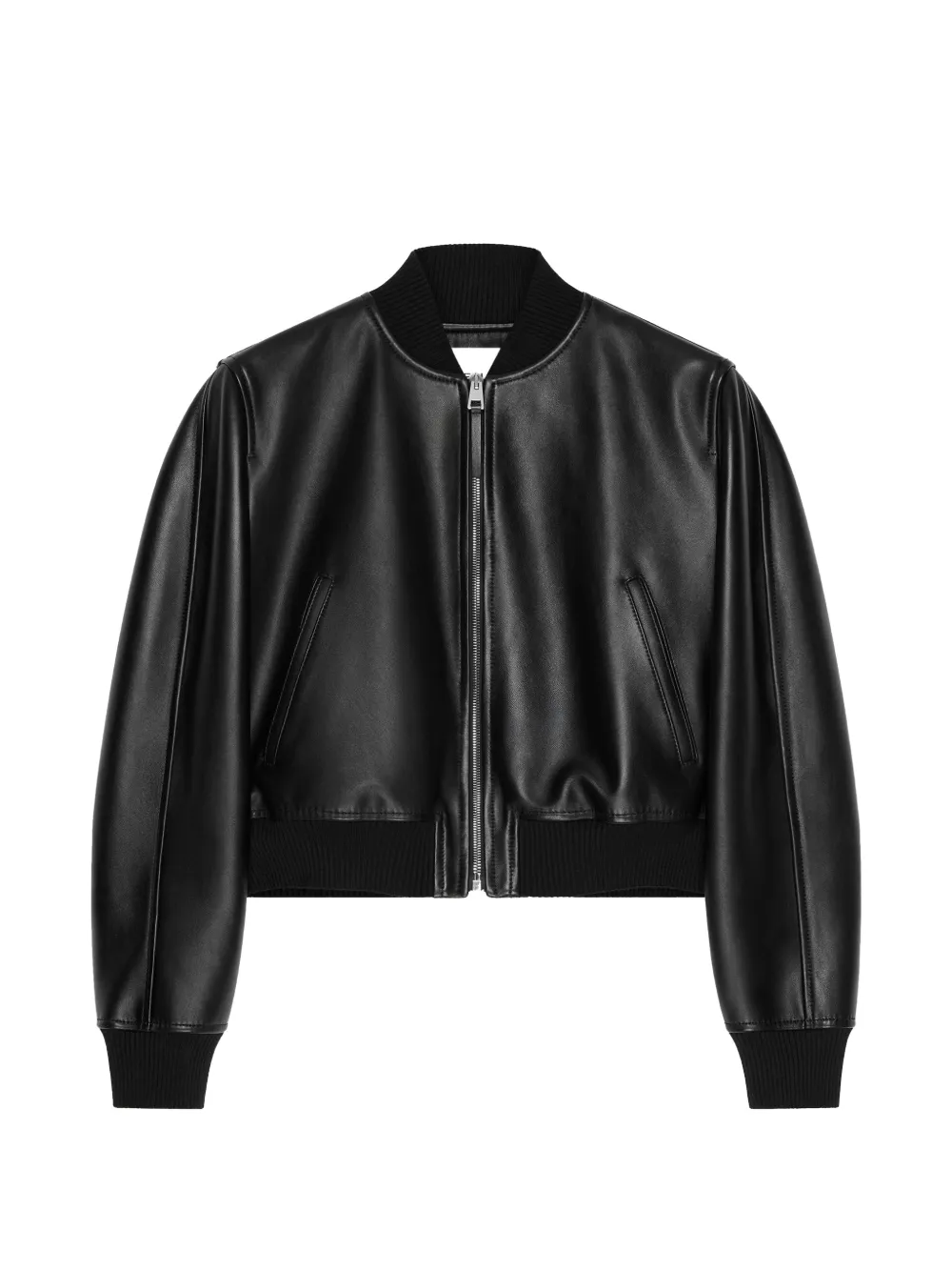 Givenchy zip lambskin jacket - Nero