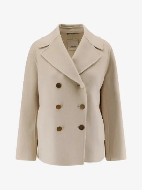 'S Max Mara 버튼 프런트 재킷