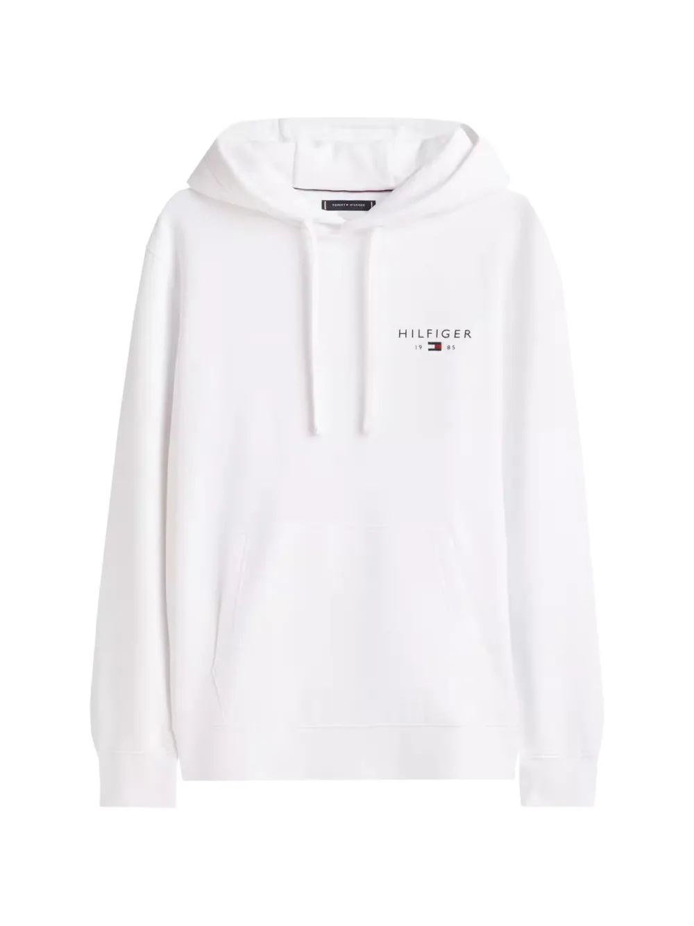 Tommy Hilfiger drawstring hoodie - Bianco