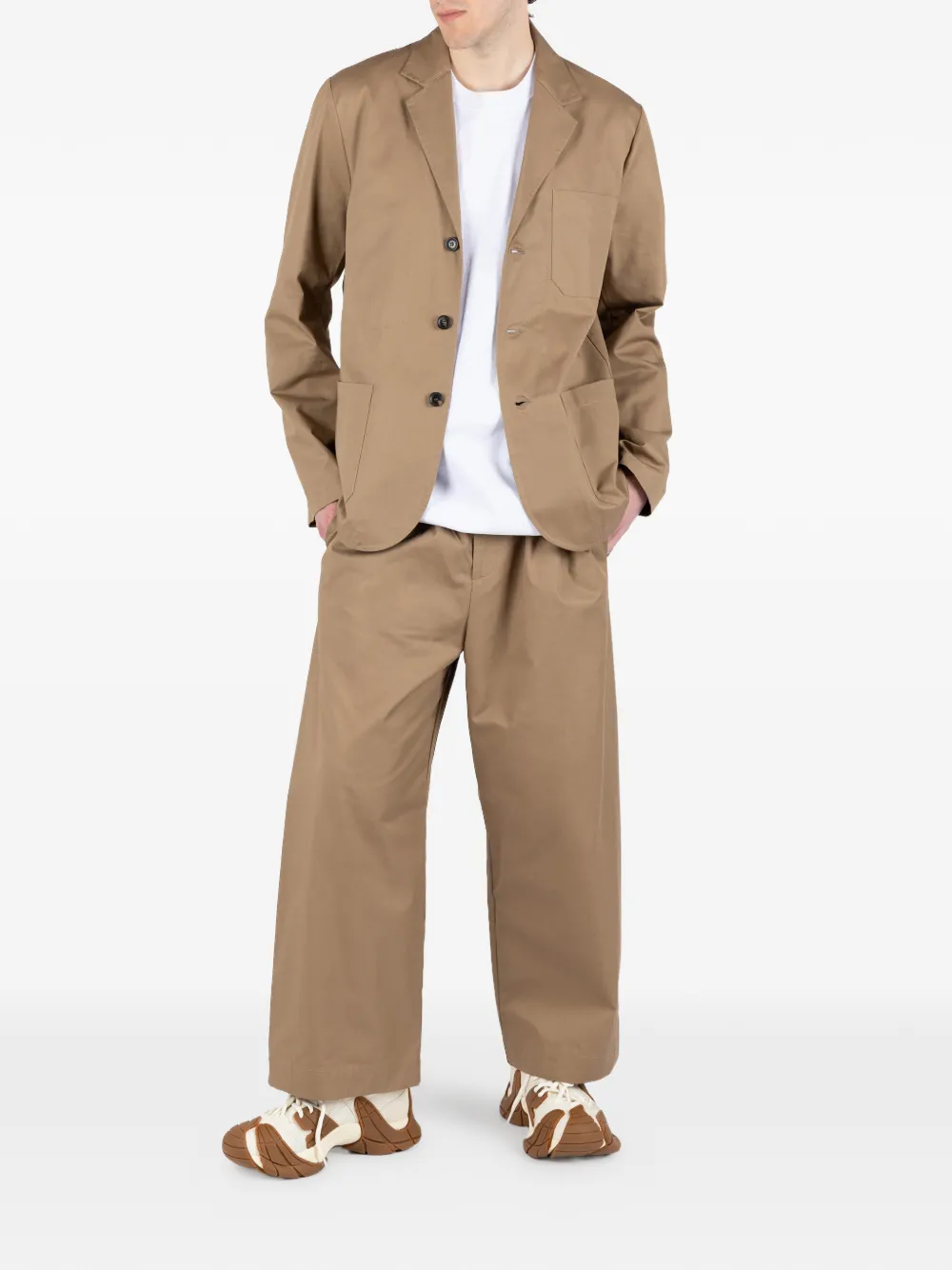 Société Anonyme Chiba elastische broek Beige